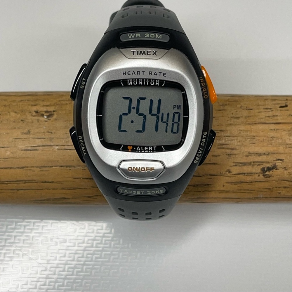 Timex Unisex Personal Trainer Heart Rate Monitor Grey Watch